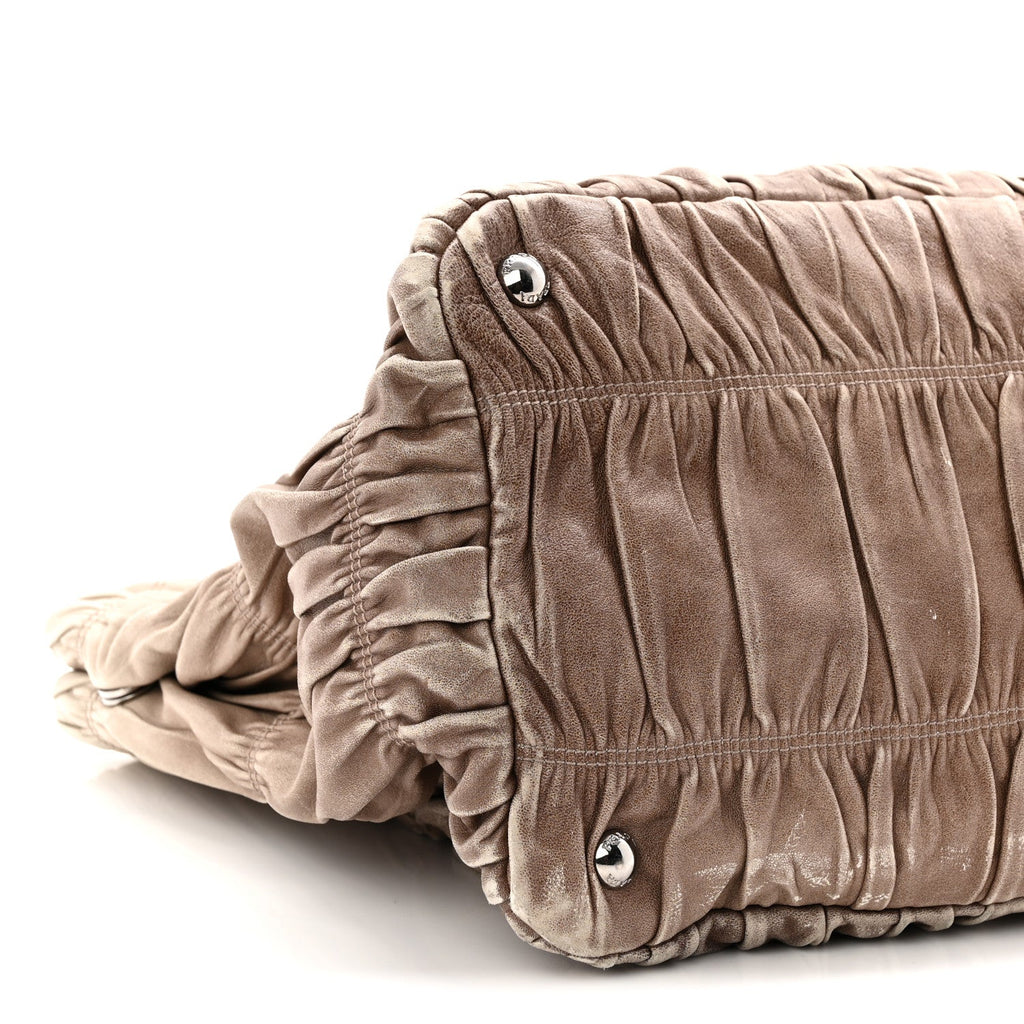 Nappa Gaufre Tote Ghiaccio