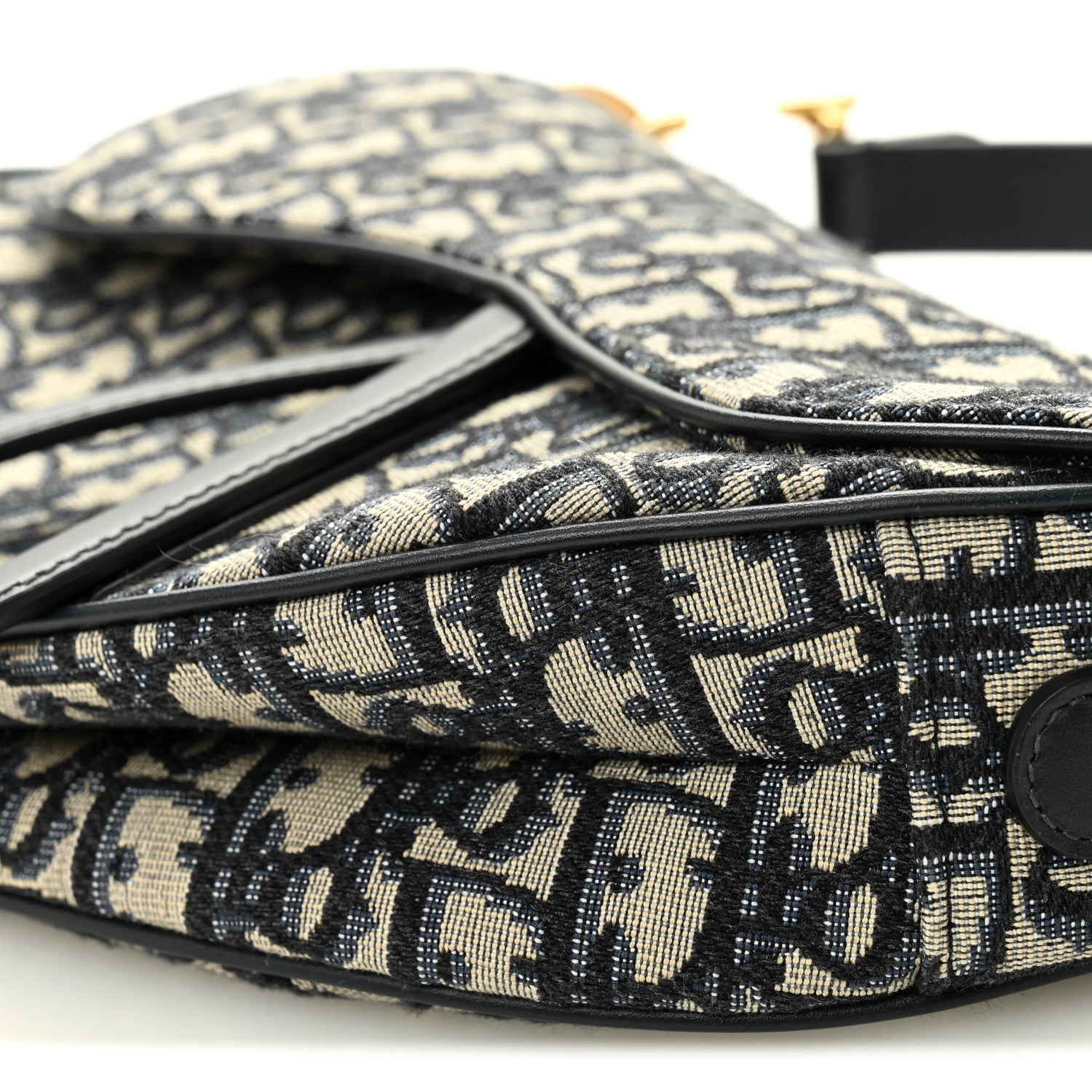 Oblique Saddle Bag Blue