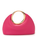Calfskin Le Petit Calino Ring Top Handle Bag Dark Pink