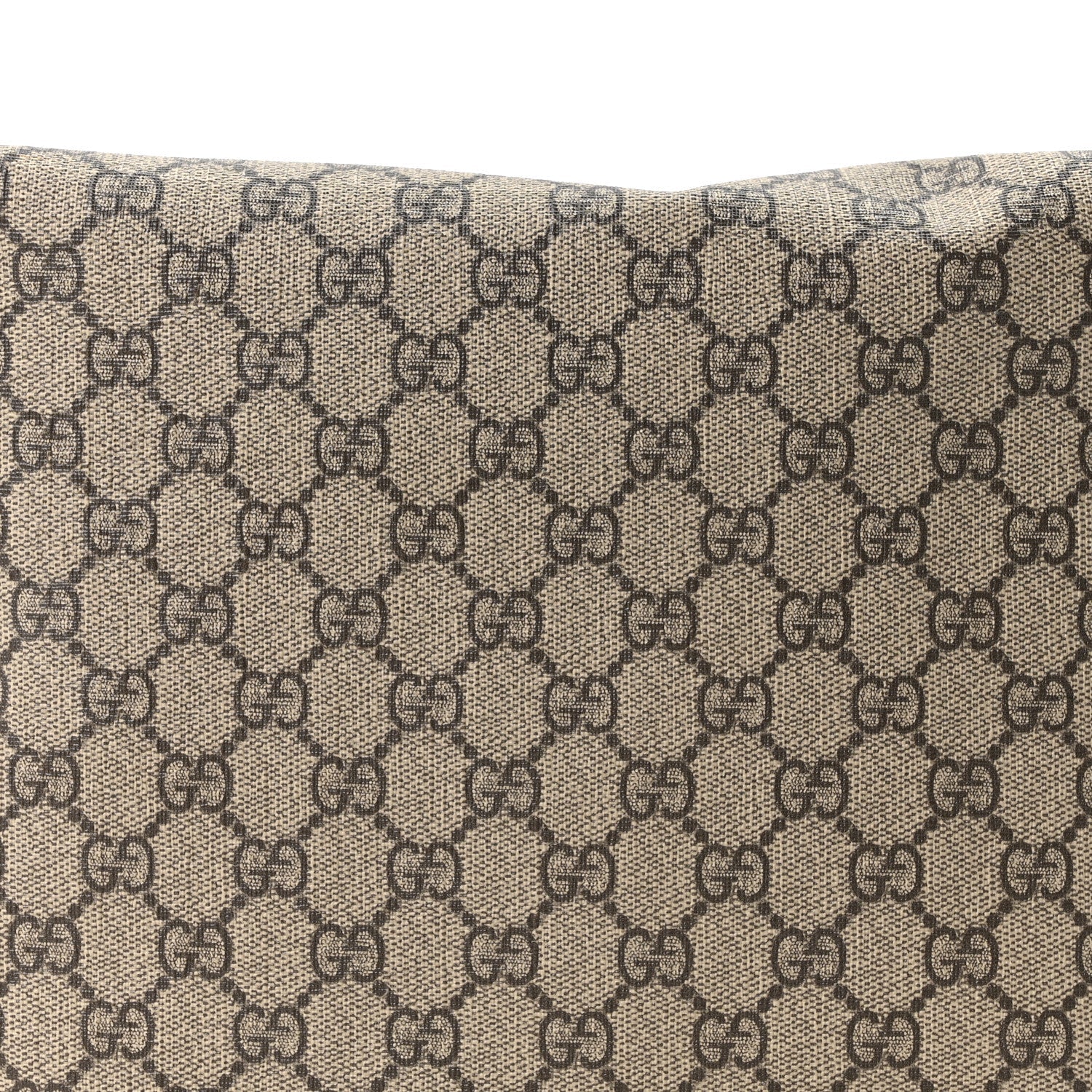 GG Supreme Monogram Large Linea A Hobo Light Brown