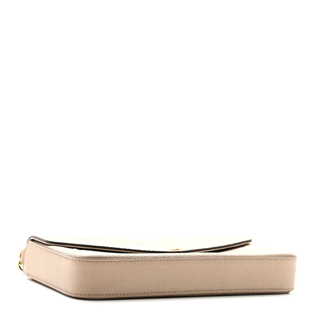 Empreinte Monogram Giant Felicie Pochette Tourterelle Creme