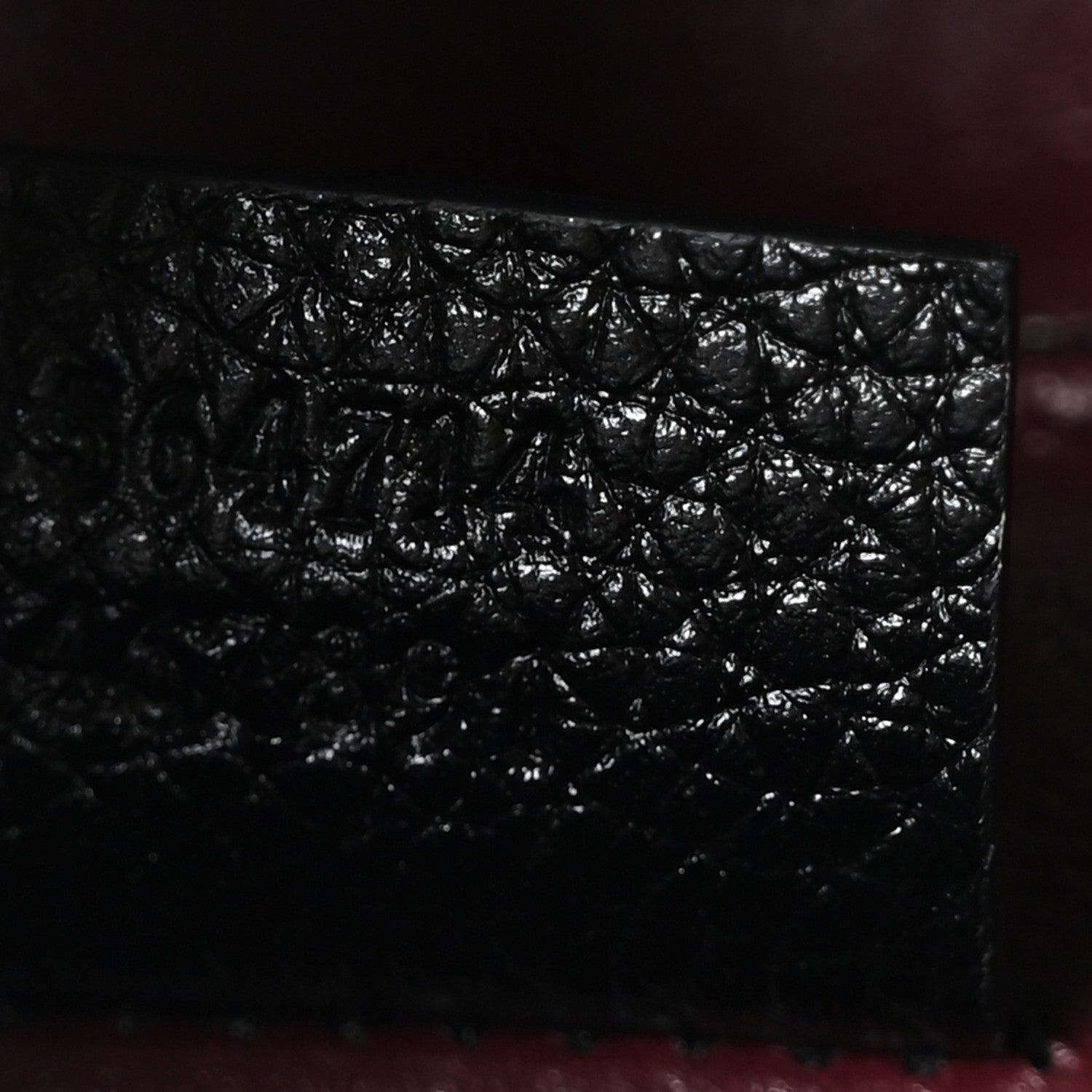 Smooth Calfskin Medium Zumi Top Handle Bag Black