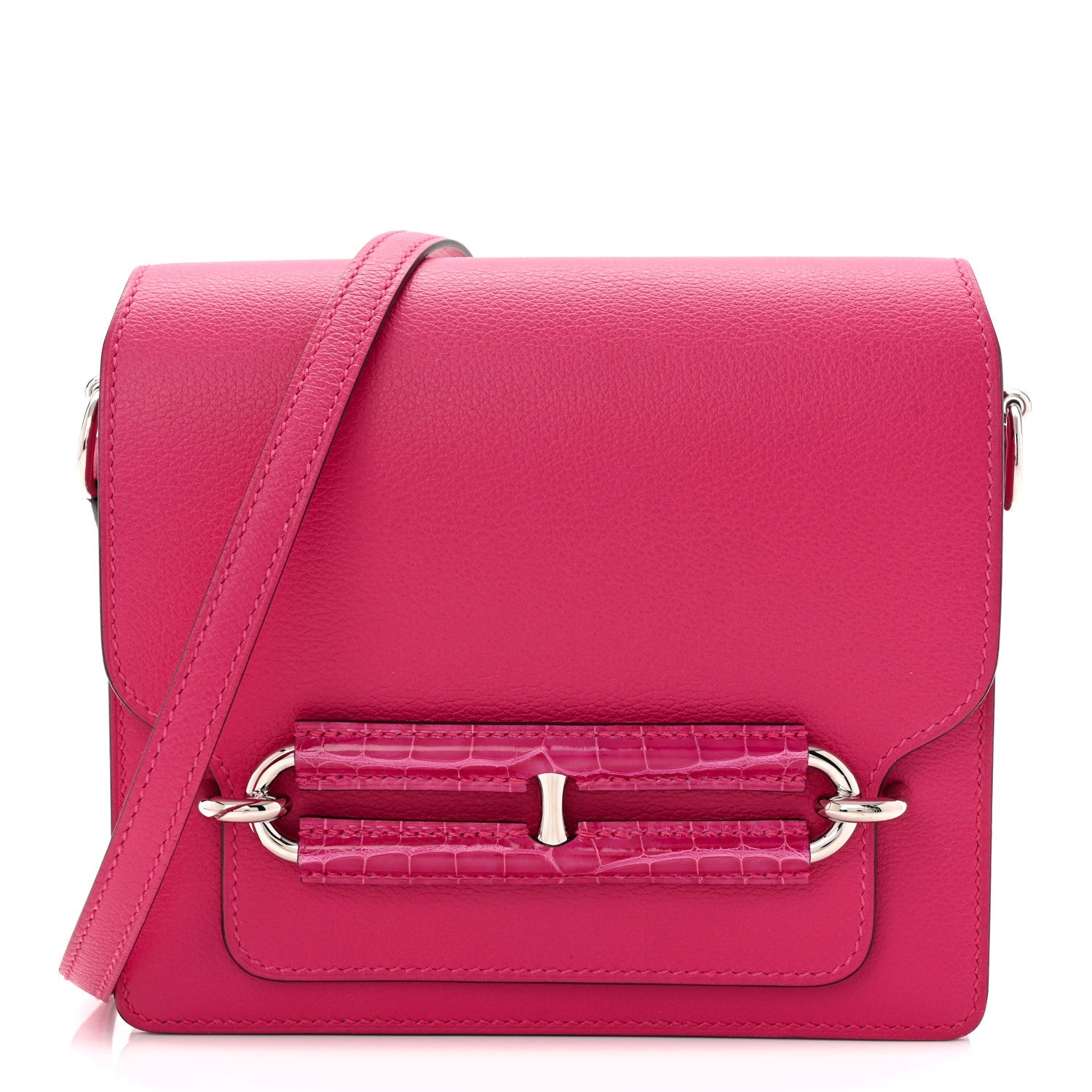 Evercolor Matte Alligator Mini Touch Sac Roulis Rose Mexico