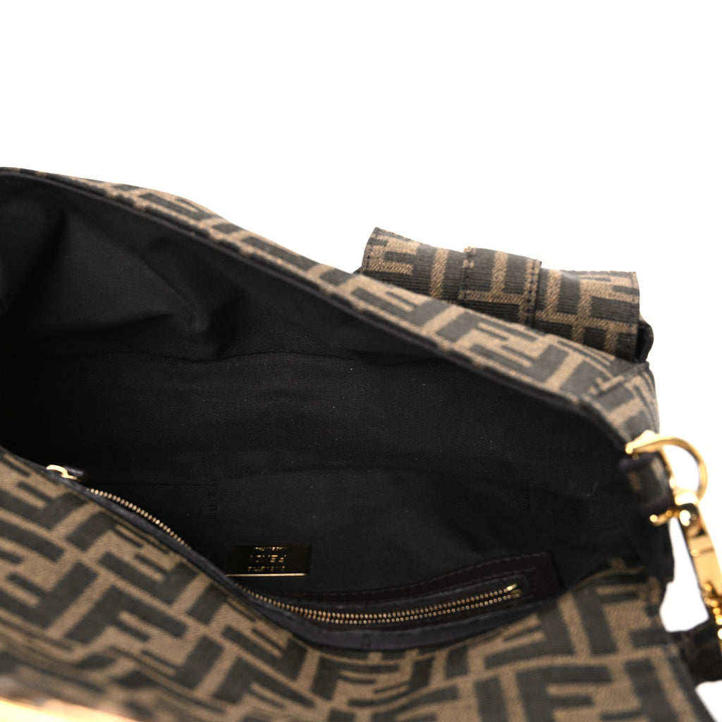 Fabric Jacquard FF 1974 Multipocket Baguette Tobacco Moro