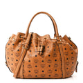 Visetos Drawstring Shopper Cognac
