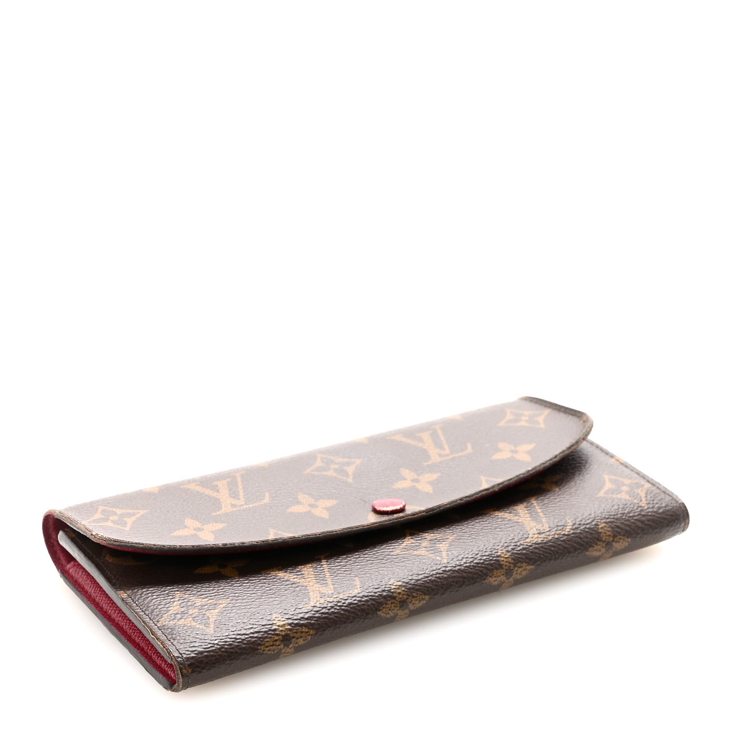 Monogram Emilie Wallet Fuchsia