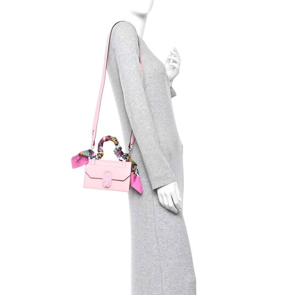 Calfskin Empire Silk Mini Elisa Top Handle Bag Soupir Multicolor