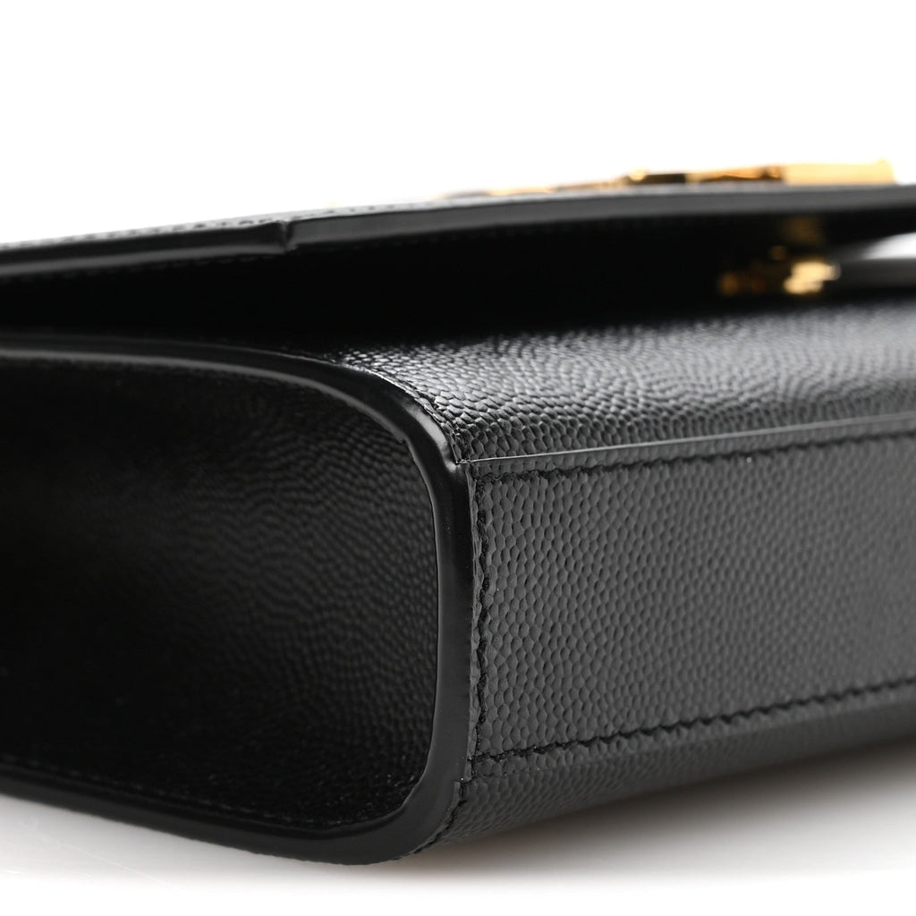 Grain De Poudre Small Monogram Kate Satchel Black
