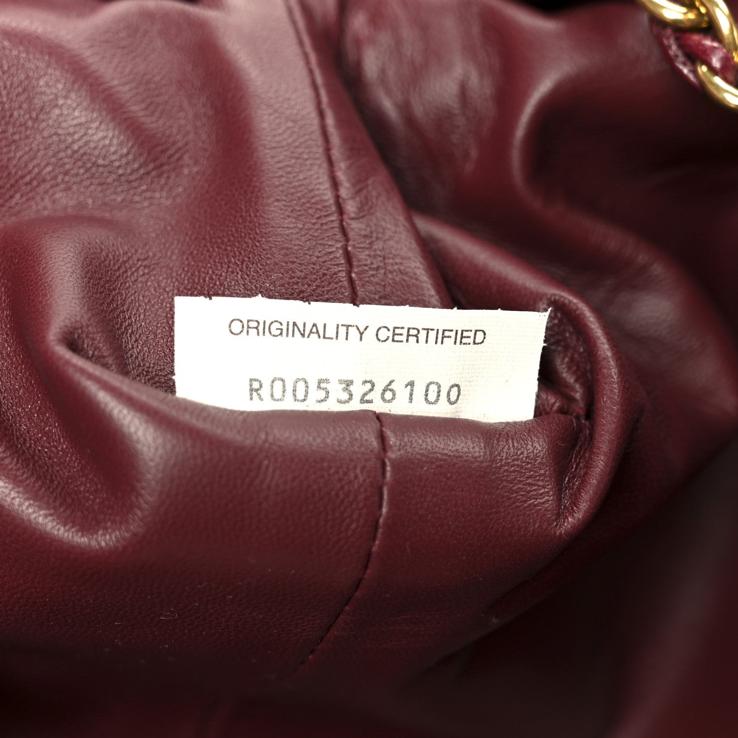 Nappa Intrecciato Teen The Lauren 1980 Clutch With Chain Barolo