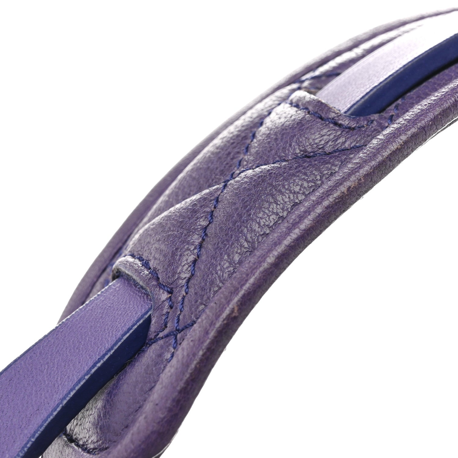 Soft Vachetta Medium Biker Saddle Chain Satchel Viola
