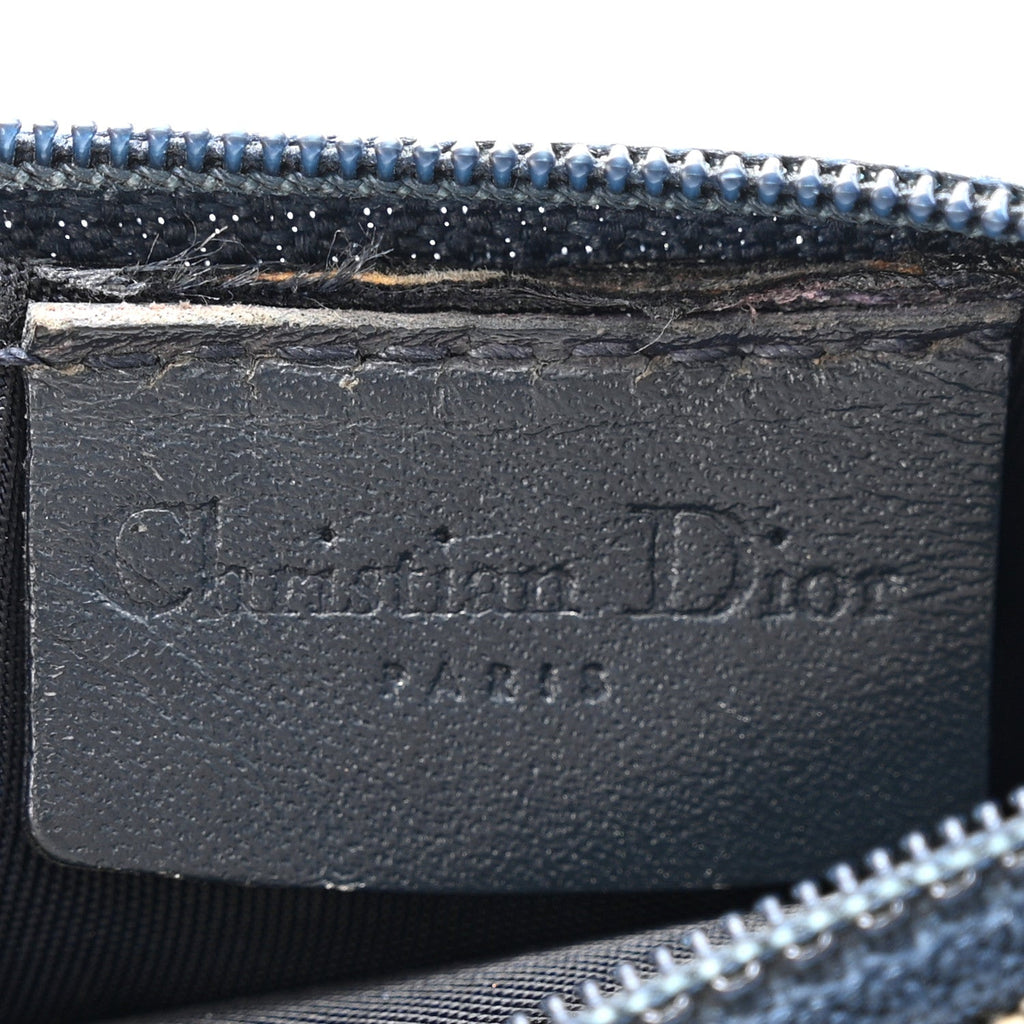 Monogram Saddle Coin Purse Navy