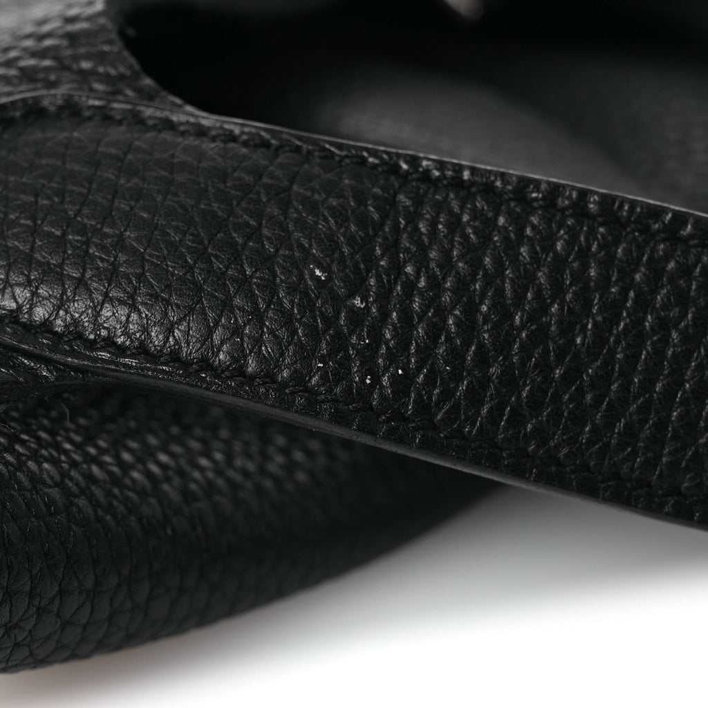 Taurillon Clemence Picotin Lock 22 MM Black