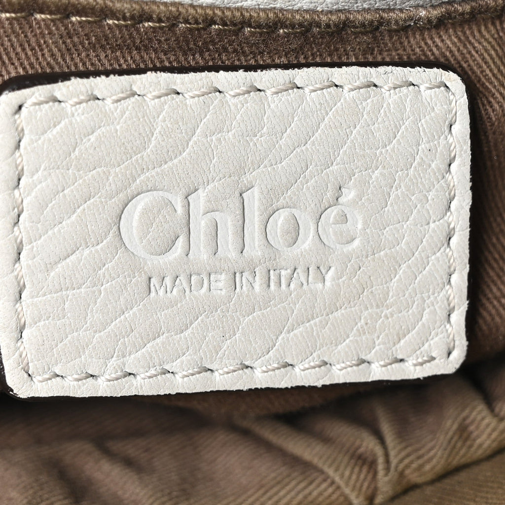 Calfskin Small Marcie Satchel Airy Grey
