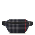 House Check Sonny Bum Bag Navy Grey