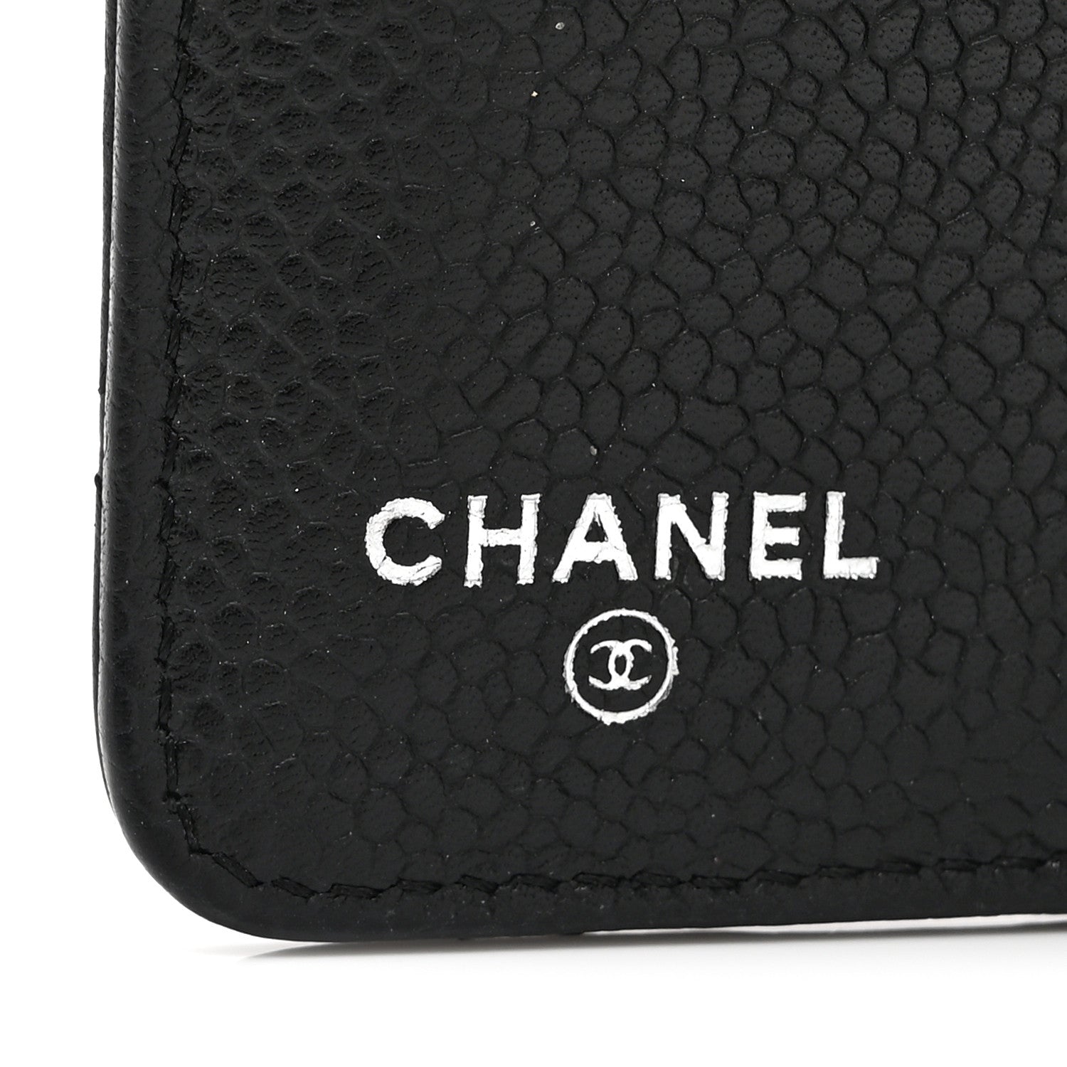 Caviar Quilted Agenda Cover Black