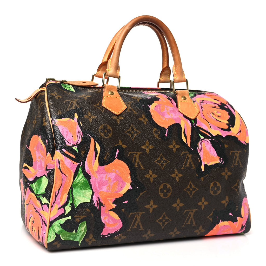 Monogram Roses Speedy 30