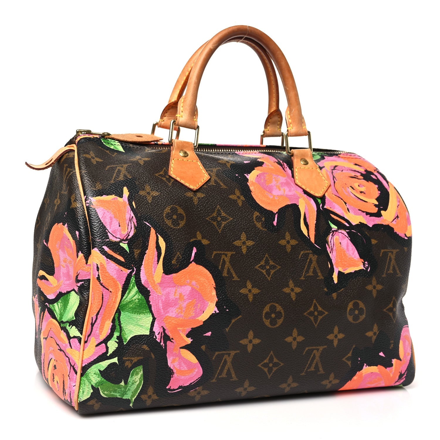 Monogram Roses Speedy 30
