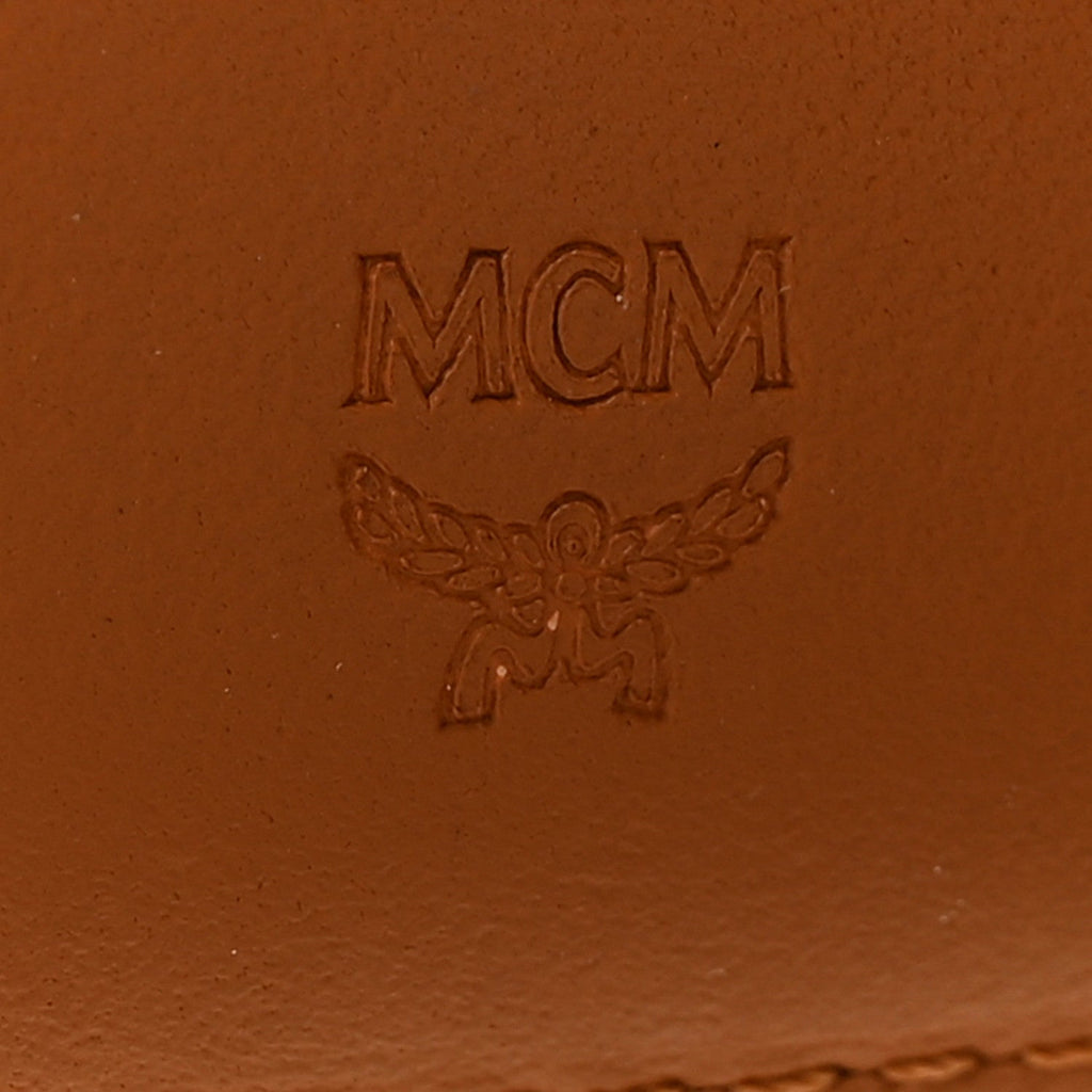 Visetos Bi-Fold Long Wallet Cognac