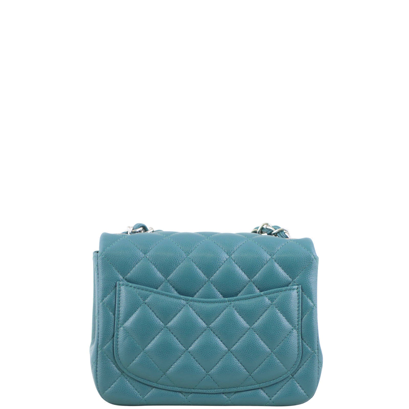 Chanel Classic Flap Mini Square | Dark Teal