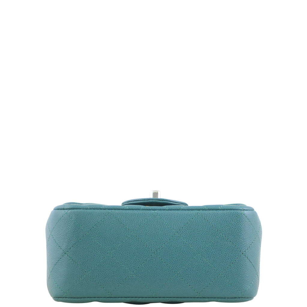 Chanel Classic Flap Mini Square | Dark Teal