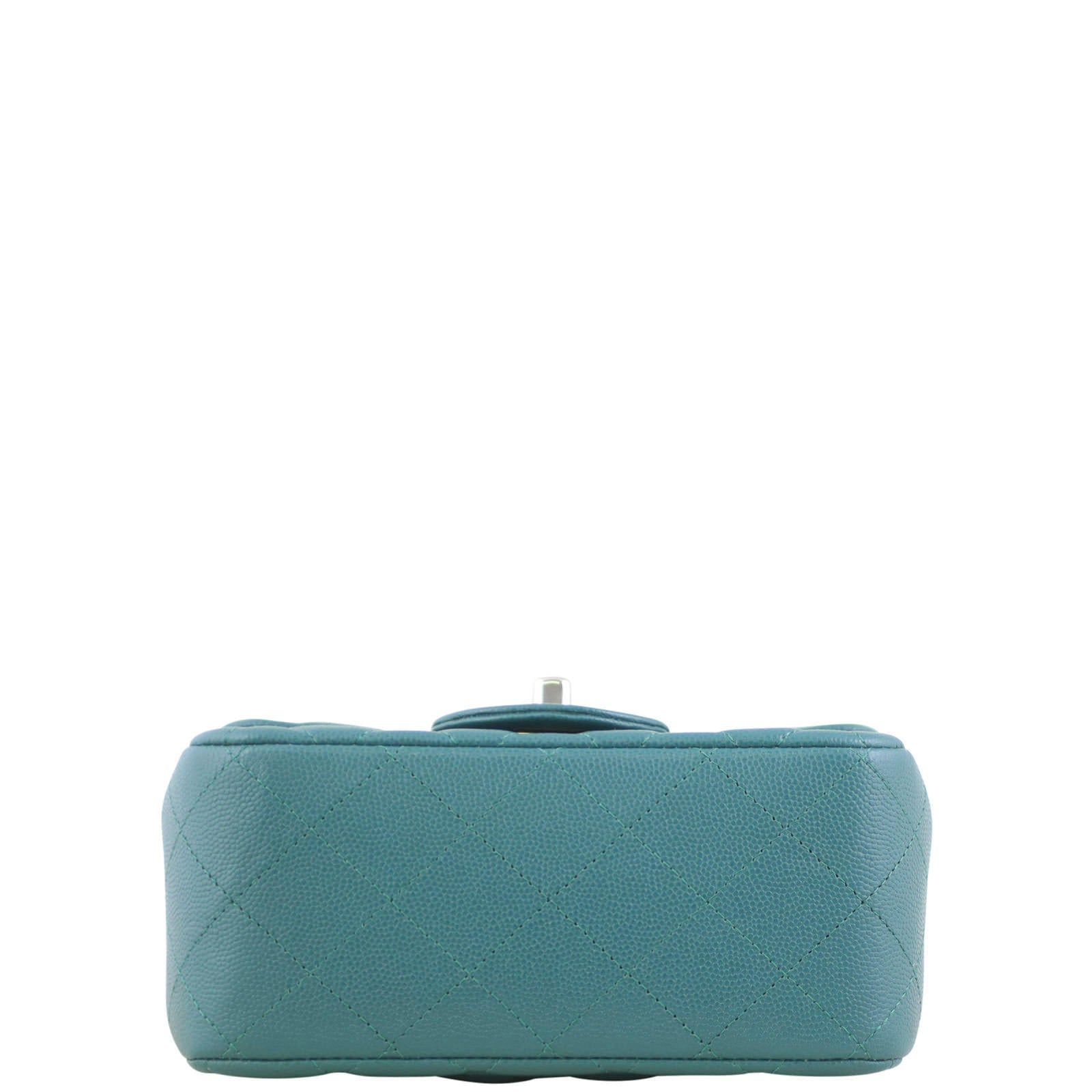Chanel Classic Flap Mini Square | Dark Teal
