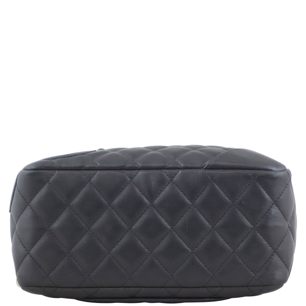 Chanel Quilted Cambon Mini Bowler