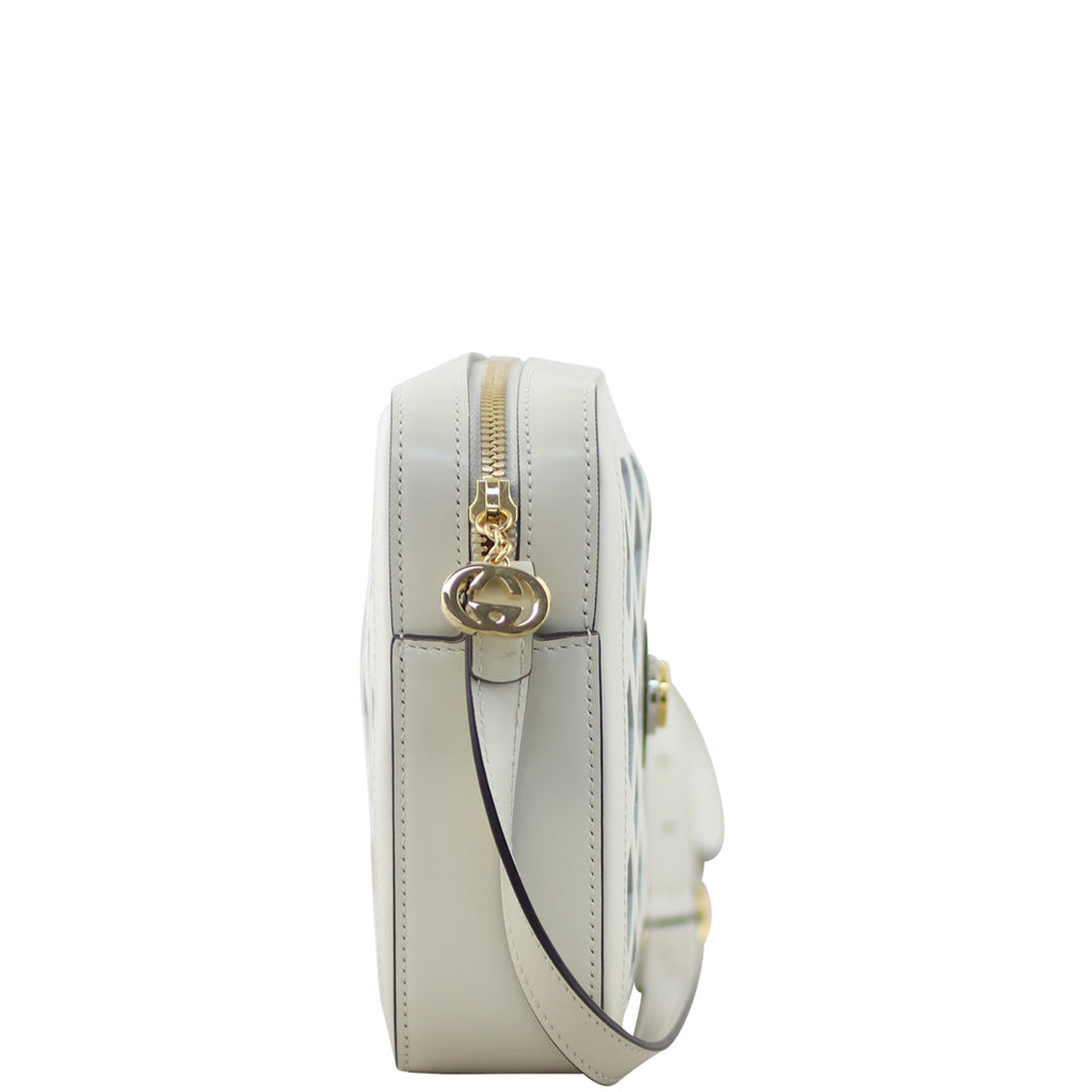 Gucci Cutout Floral Shoulder Bag Small
