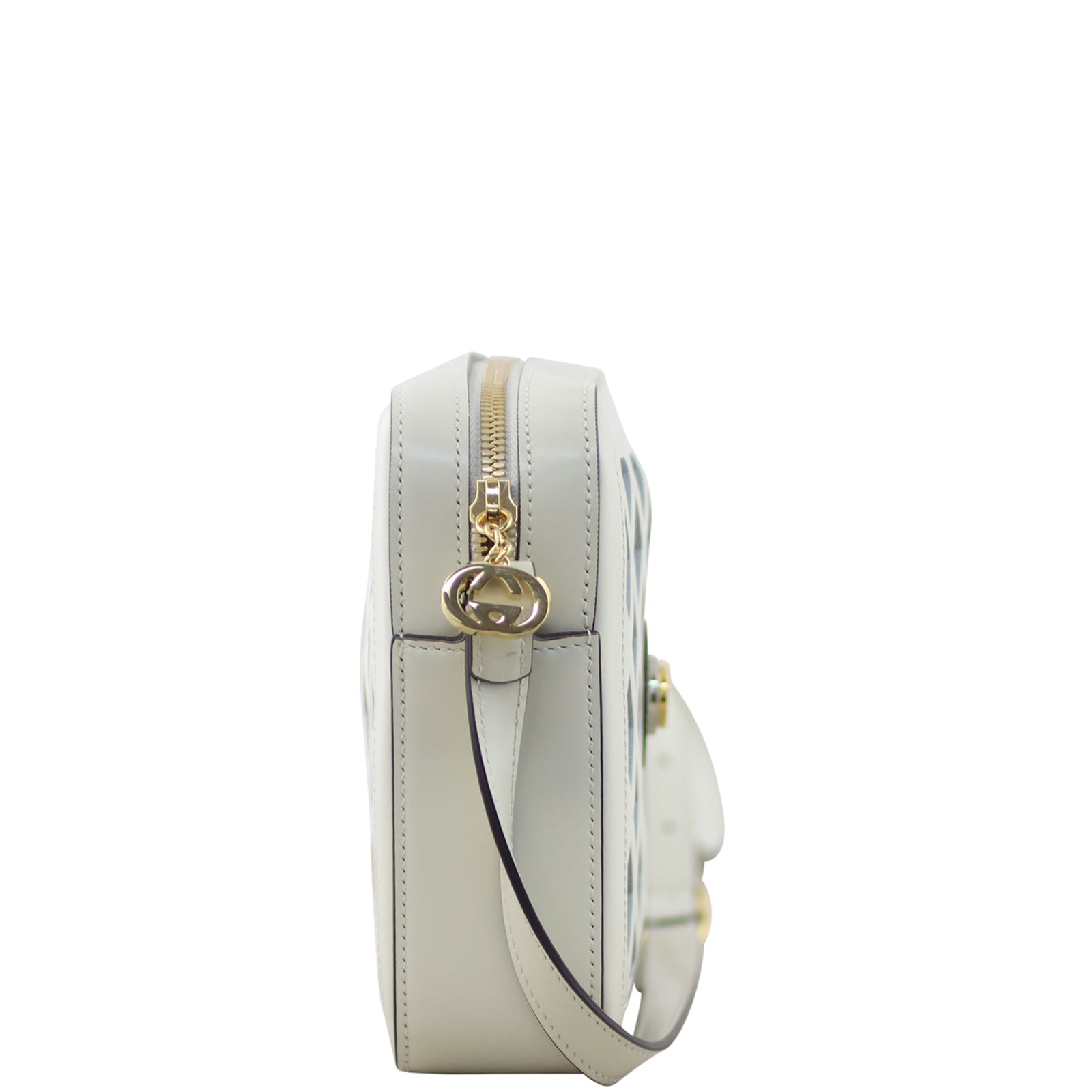 Gucci Cutout Floral Shoulder Bag Small
