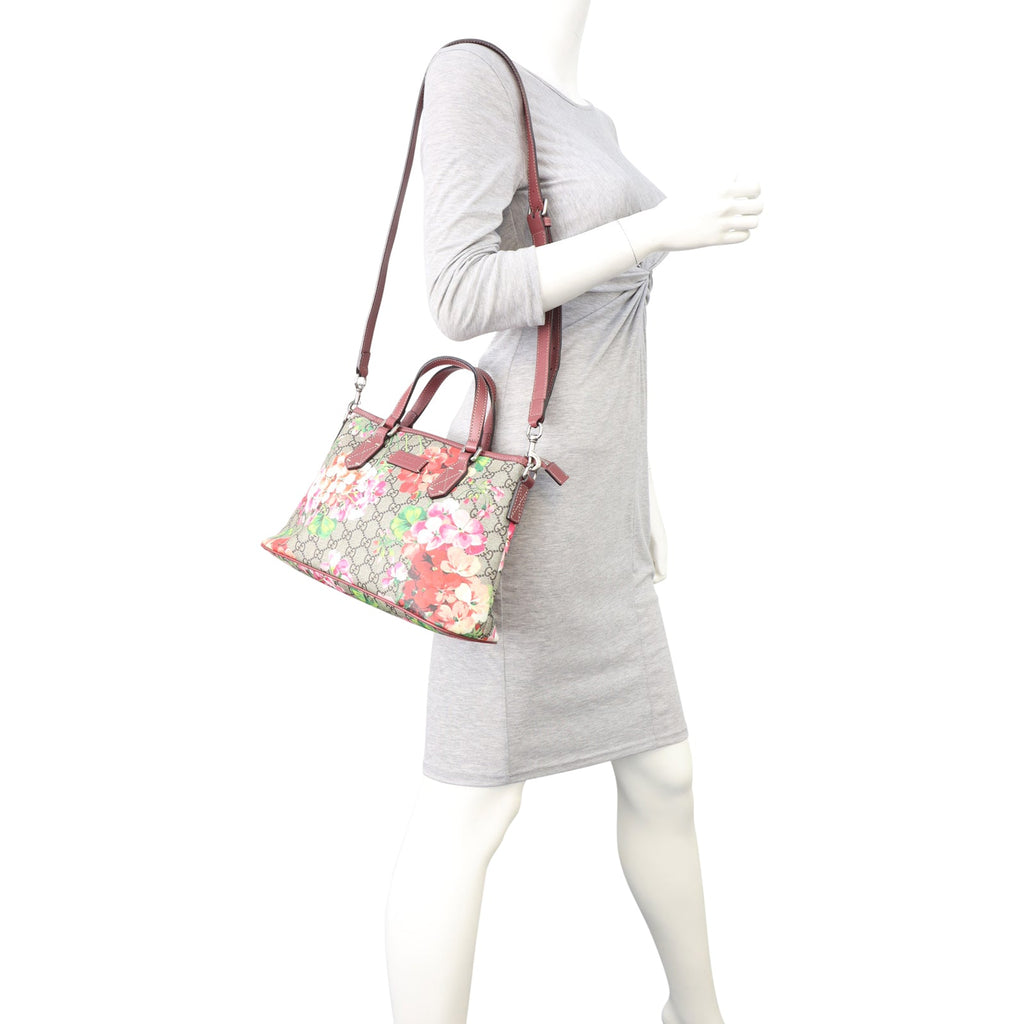 Gucci GG Blooms Small Zip Tote