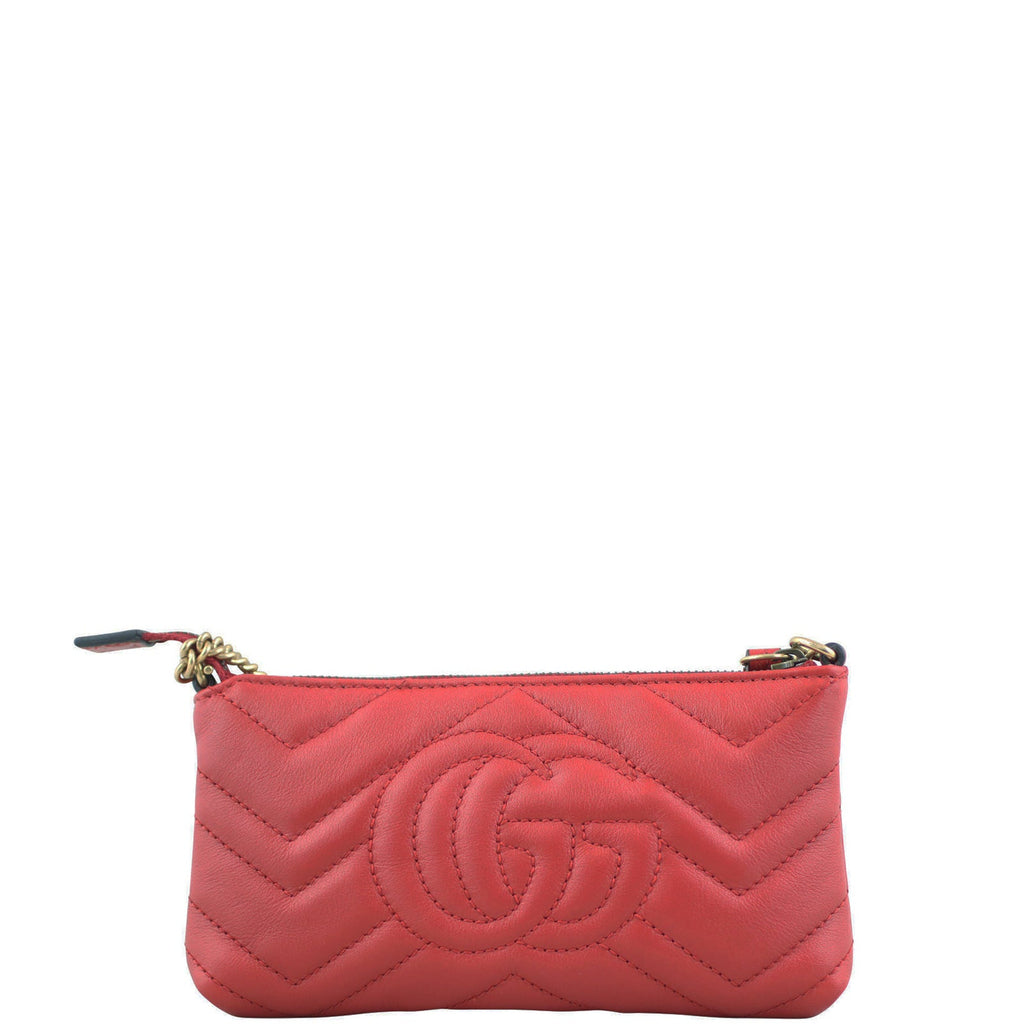 Gucci GG Marmont Mini Chain Wristlet