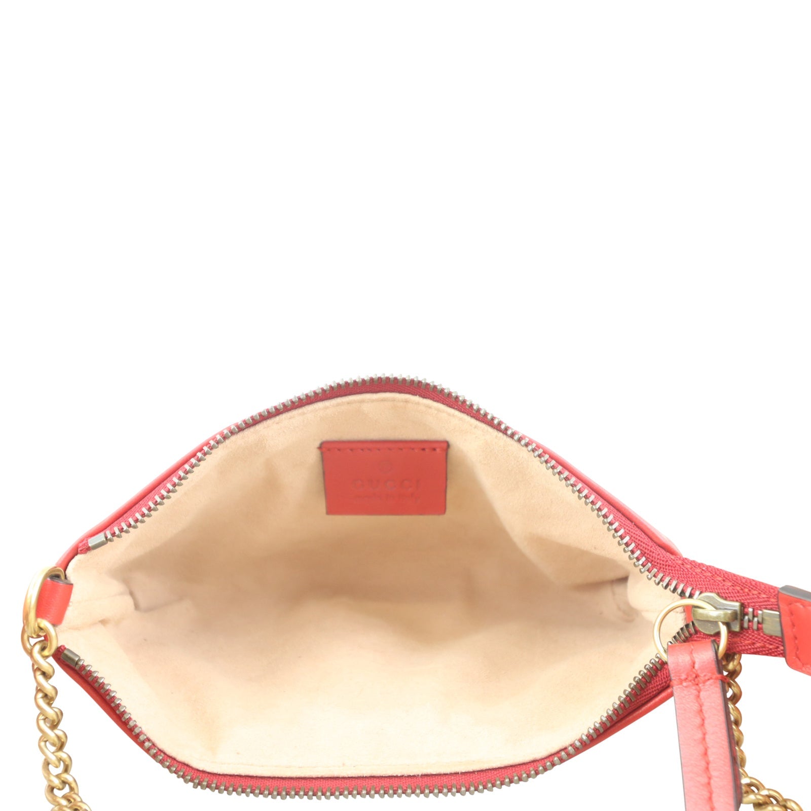Gucci GG Marmont Mini Chain Wristlet