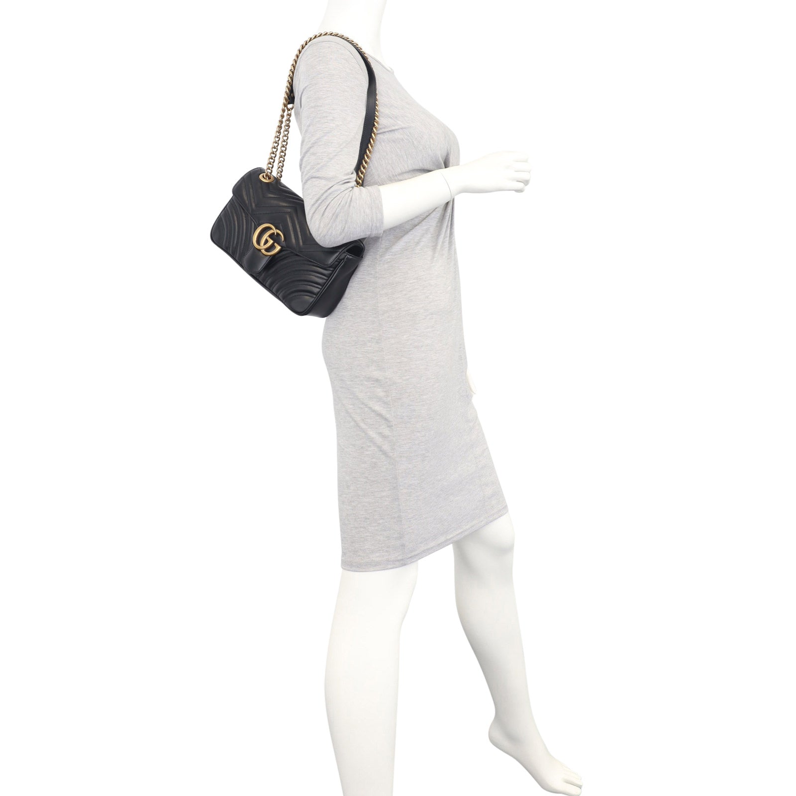 Gucci GG Marmont Matelasse Small Shoulder Bag