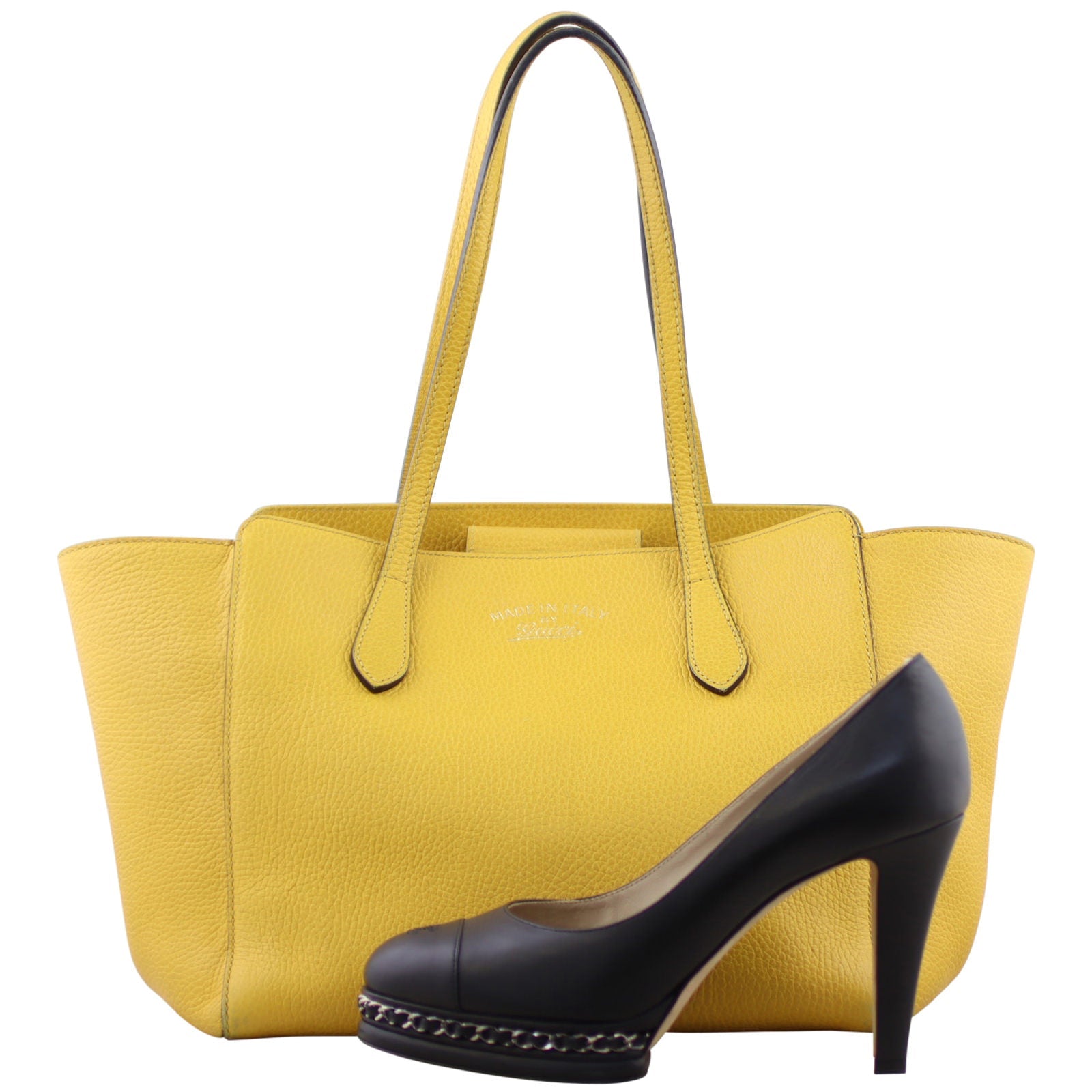 Gucci Swing Small Leather Tote