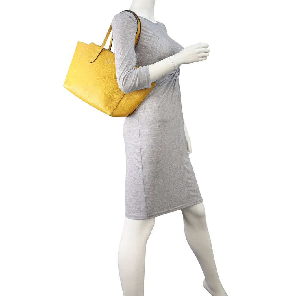 Gucci Swing Small Leather Tote