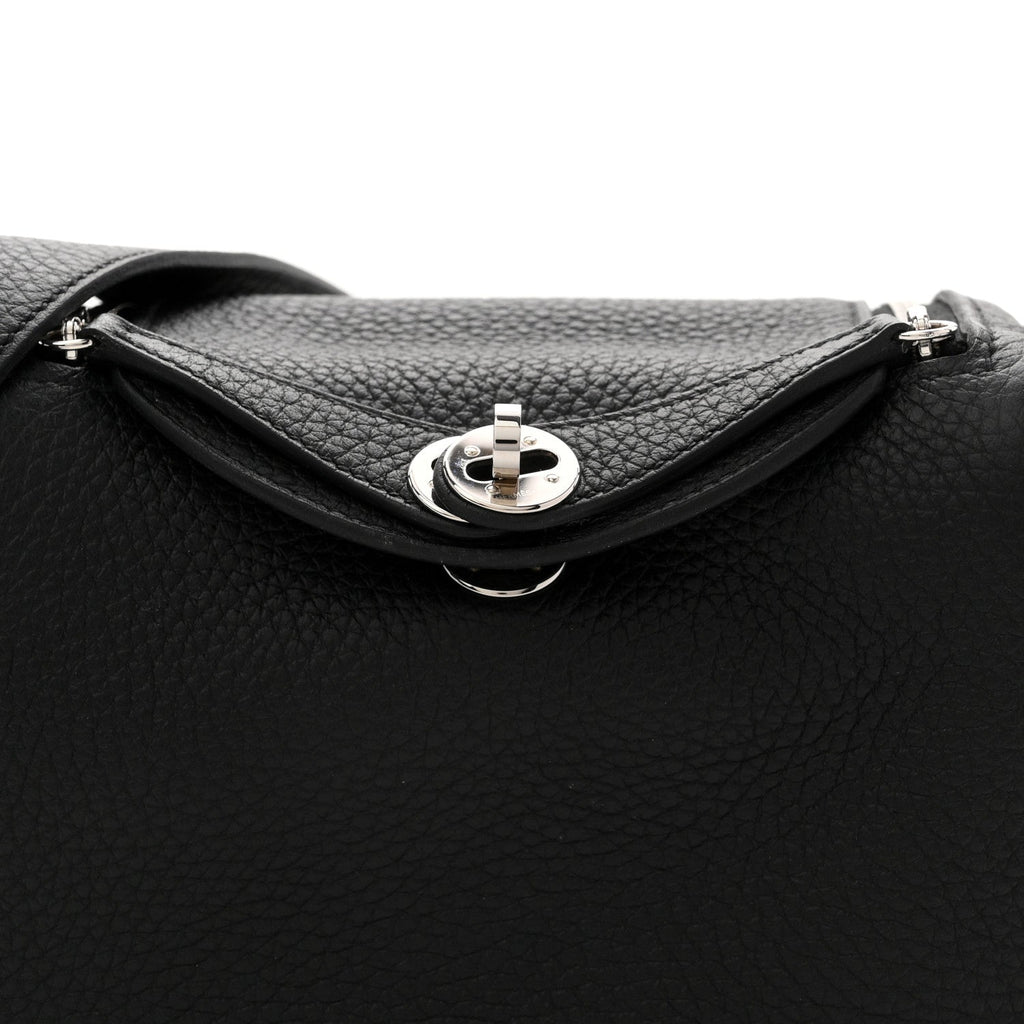 Taurillon Clemence Mini Lindy 20 Black