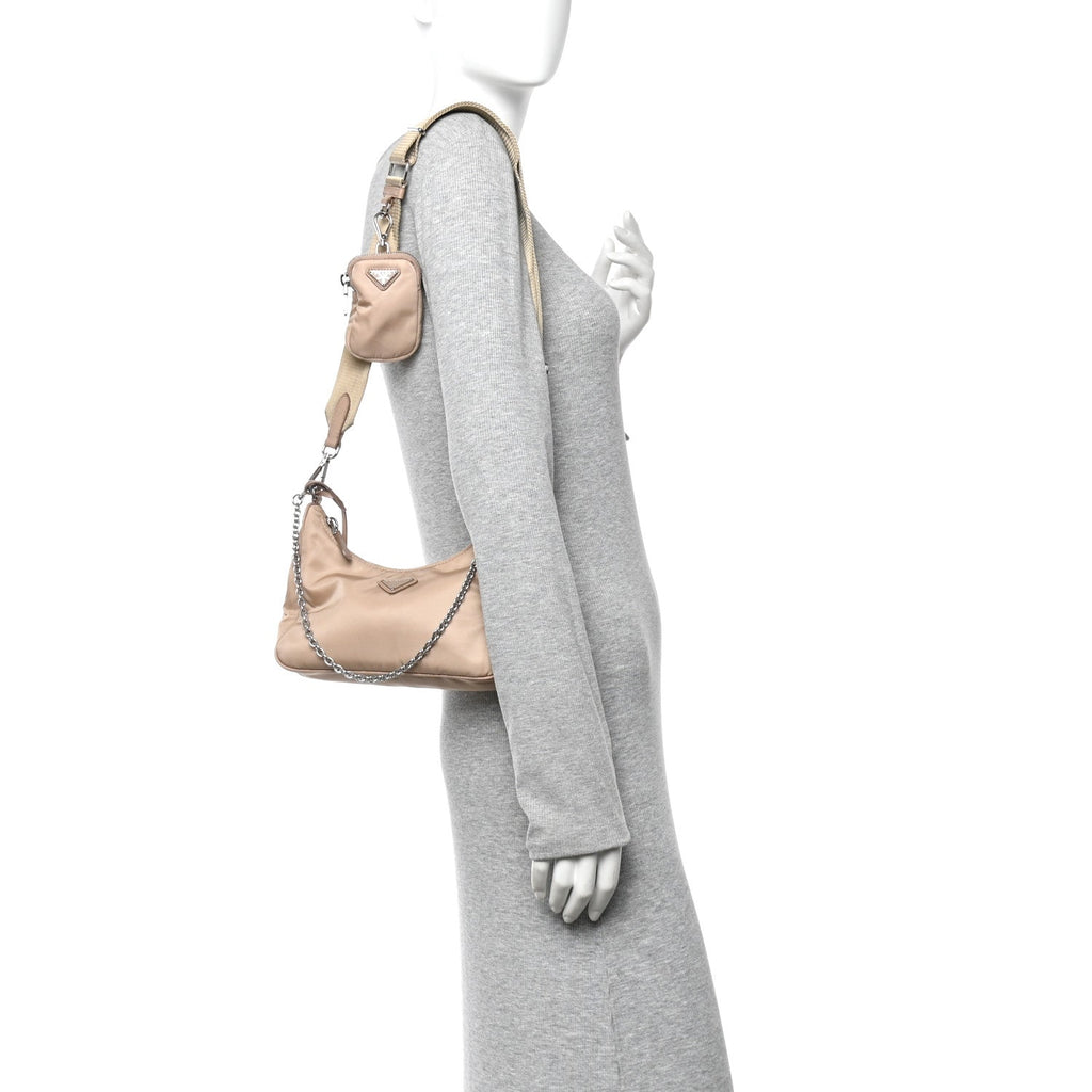 Nylon Re-Edition 2005 Shoulder Bag Cammeo