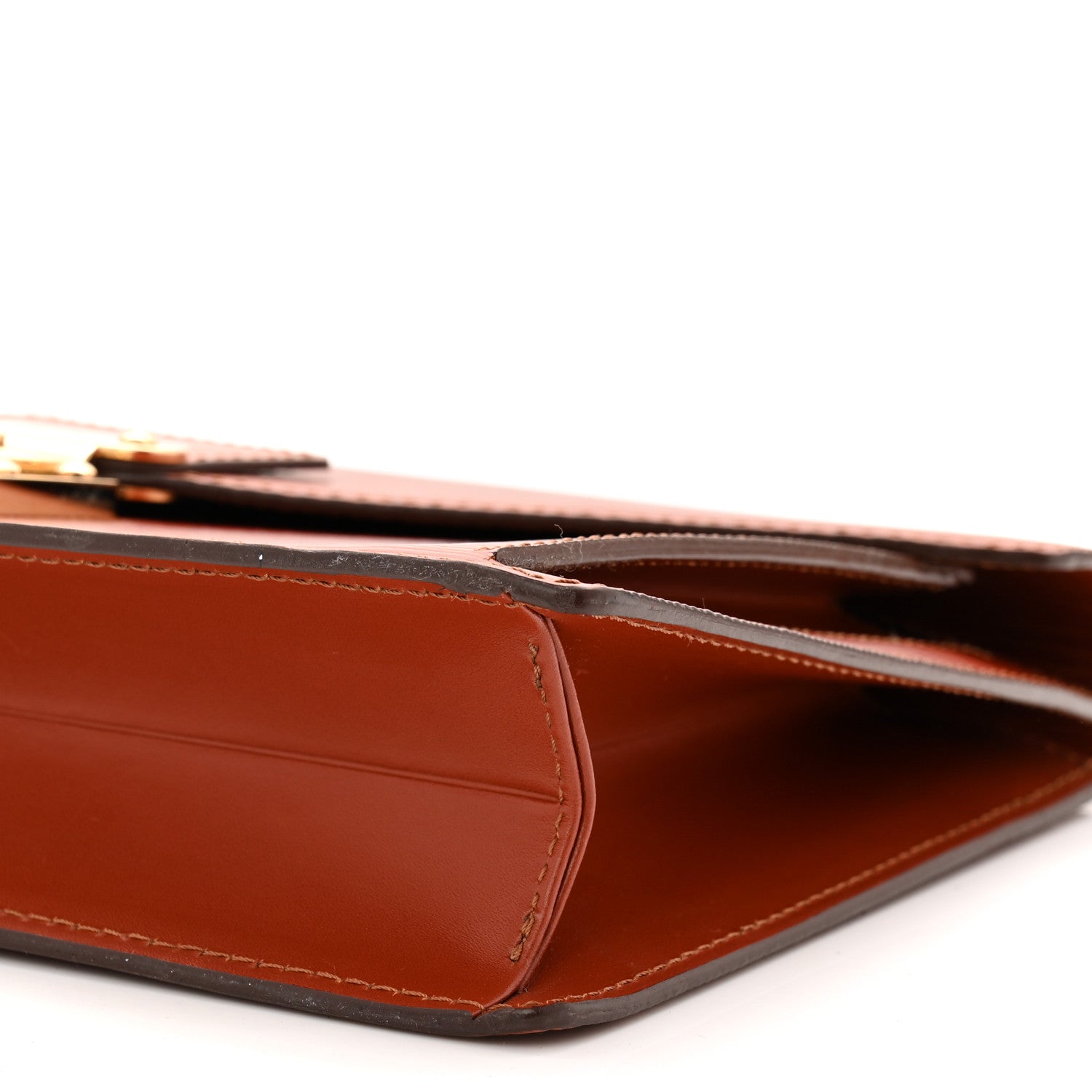 Epi Pochette Sellier Dragonne Kenyan Fawn
