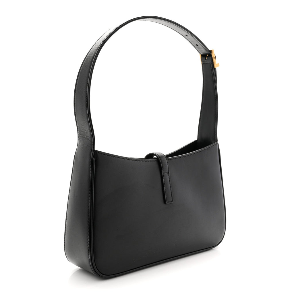 Smooth Calfskin Le 5 A 7 Hobo Black