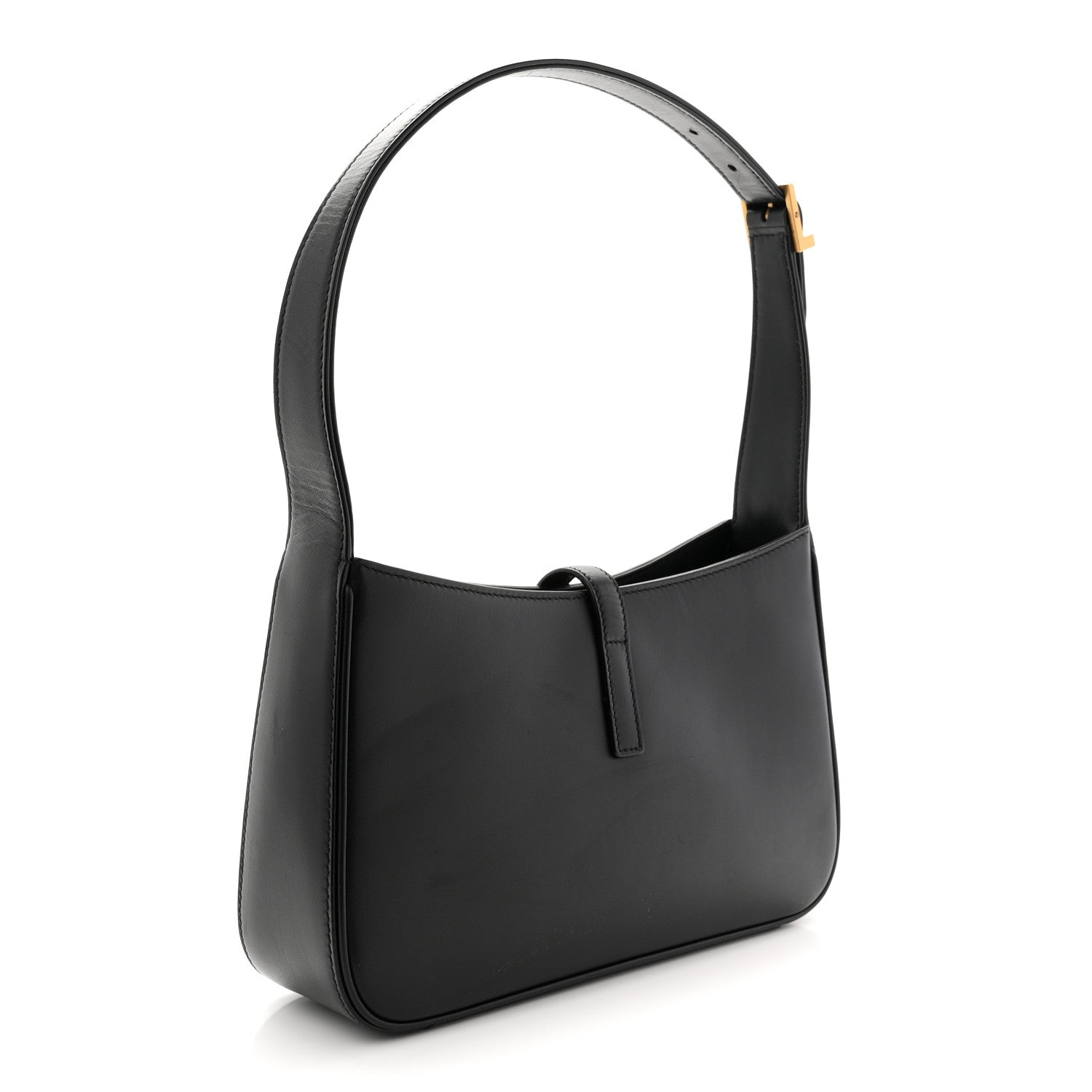 Smooth Calfskin Le 5 A 7 Hobo Black