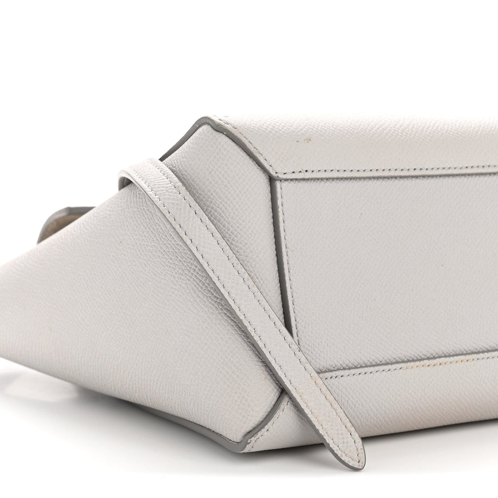 Grained Calfskin Nano Belt Bag Mineral