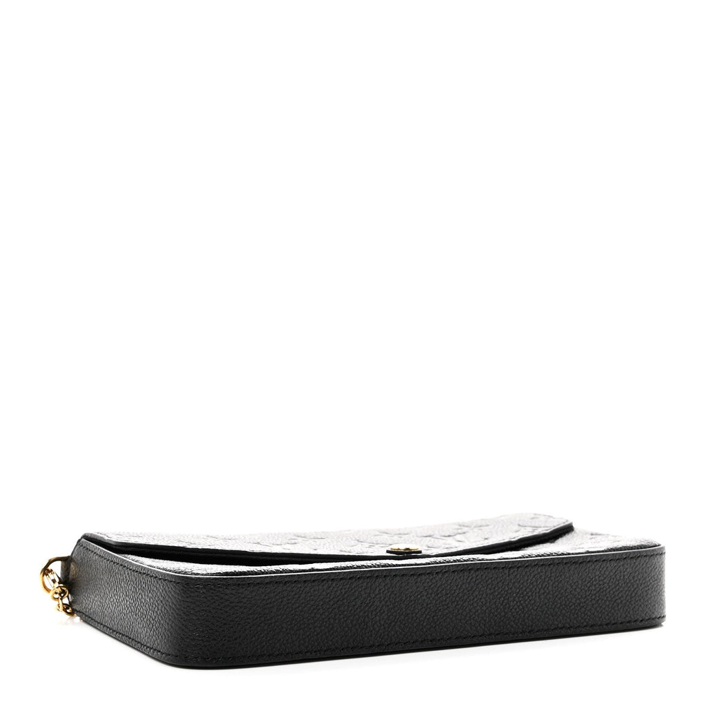 Empreinte Pochette Felicie Chain Wallet Black