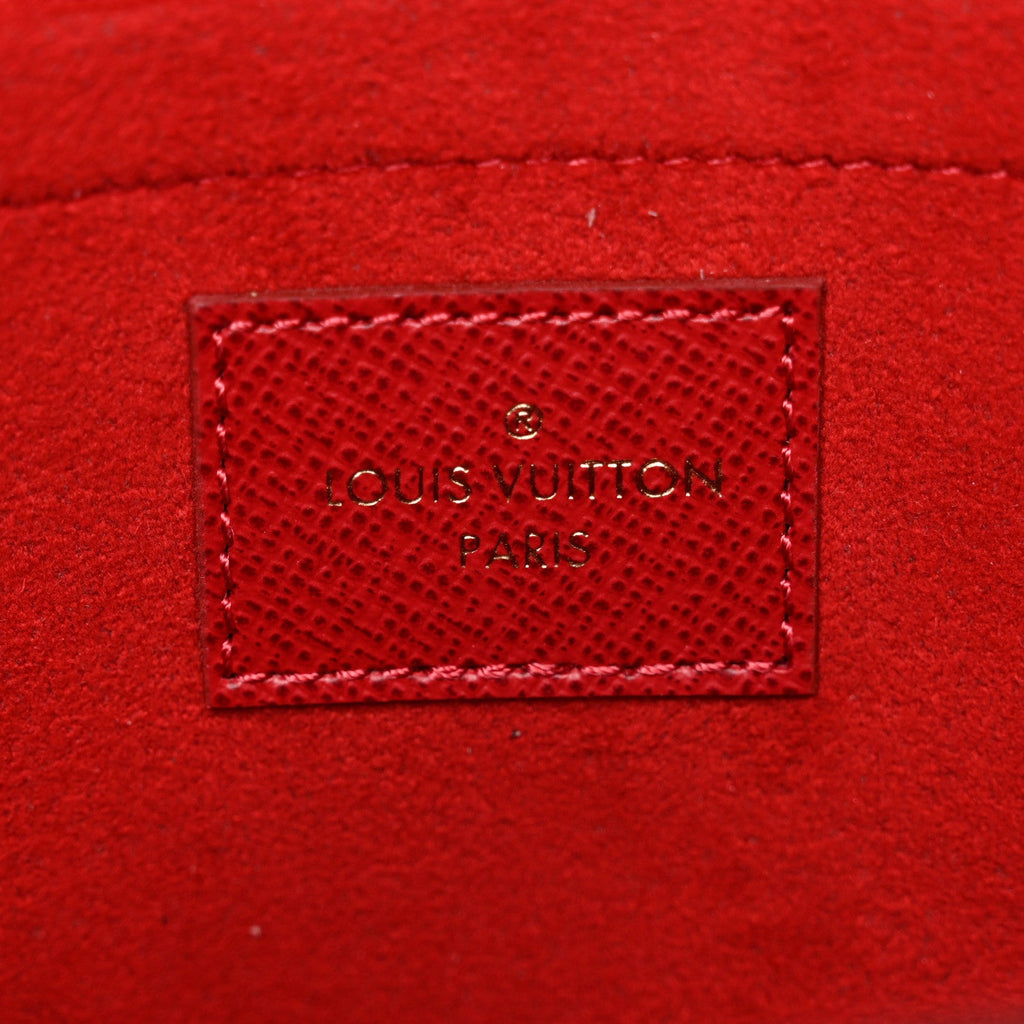 Damier Ebene Pochette Felicie Chain Wallet