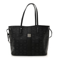 Visetos Medium Liz Reversible Shopper Tote Black