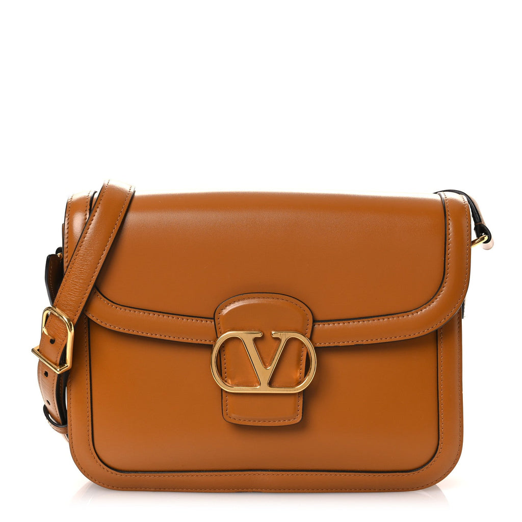 Smooth Calfskin 9to5 Shoulder Bag Tan