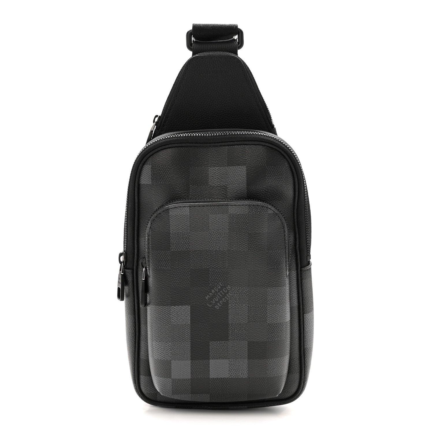 Damier Graphite Pixel Avenue Sling Backpack Gris