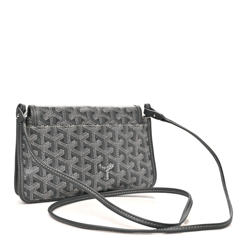 Goyardine Plumet Wallet Clutch Grey