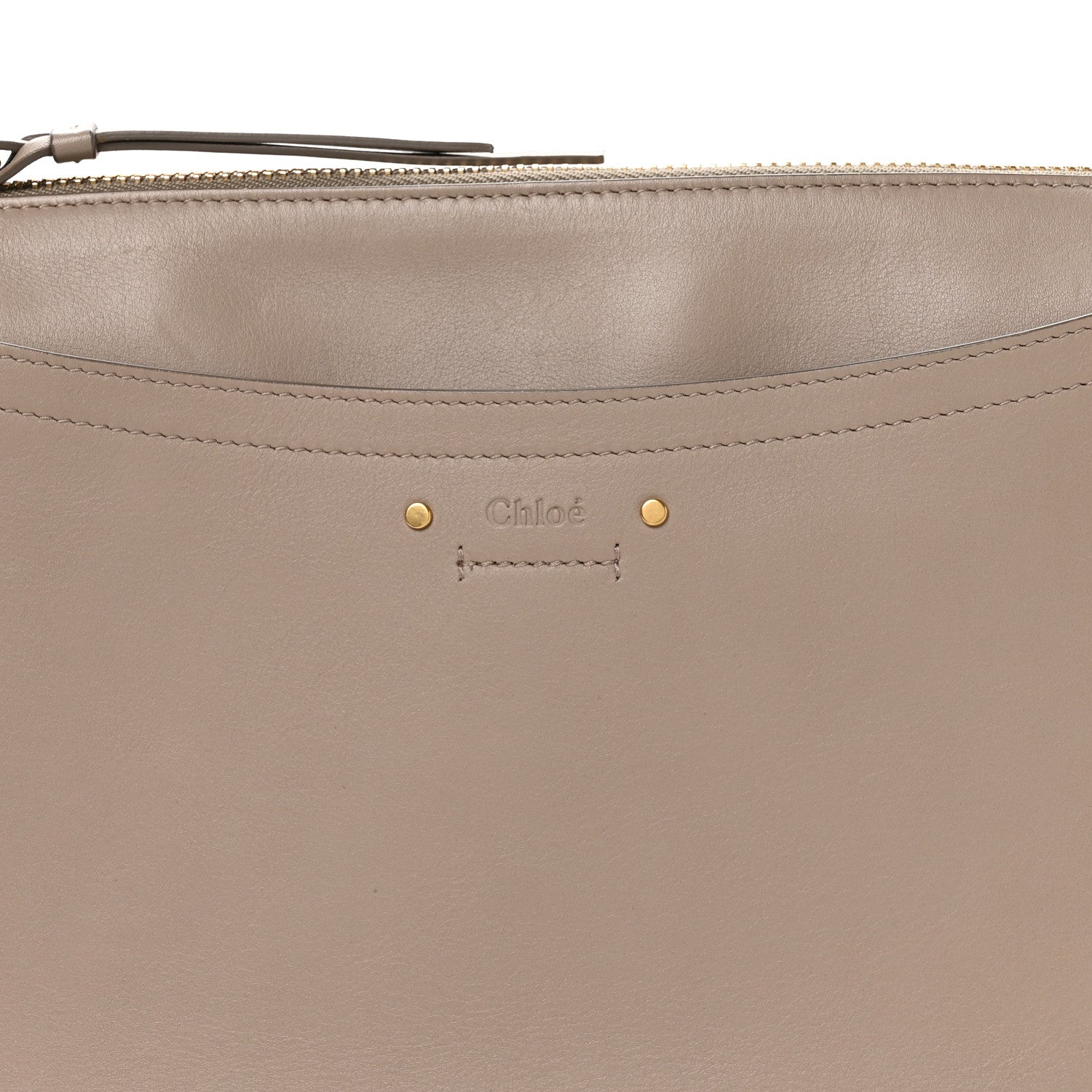 Calfskin Suede Medium Roy Bag Motty Grey