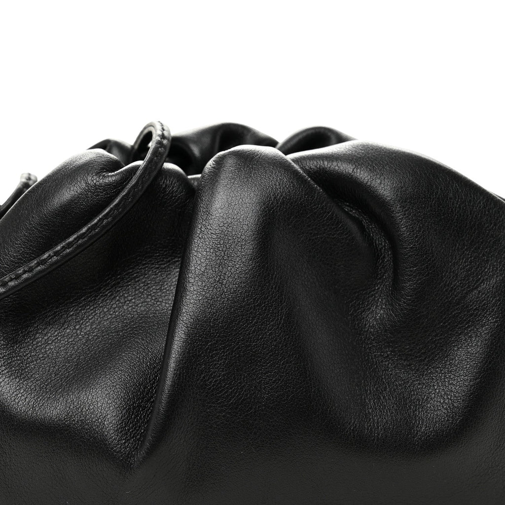 Butter Calfskin The Mini Pouch Black