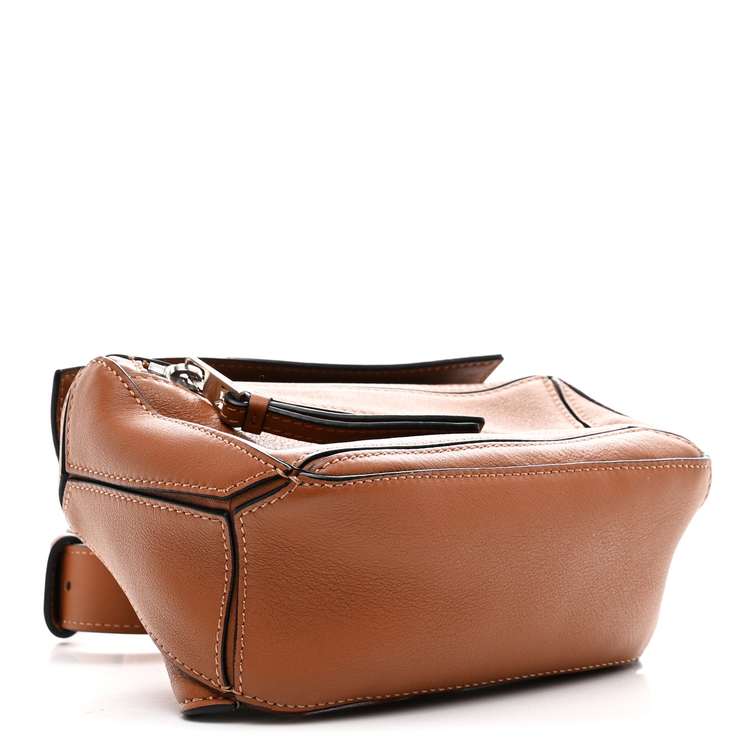 Calfskin Mini Puzzle Bumbag Tan