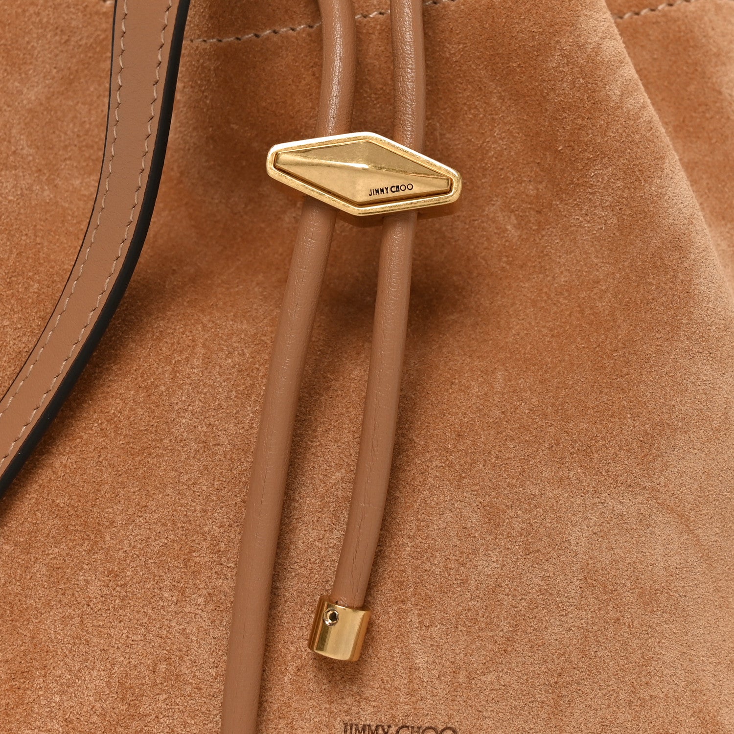 Suede Mini Fringe Tassel Bag Toffee